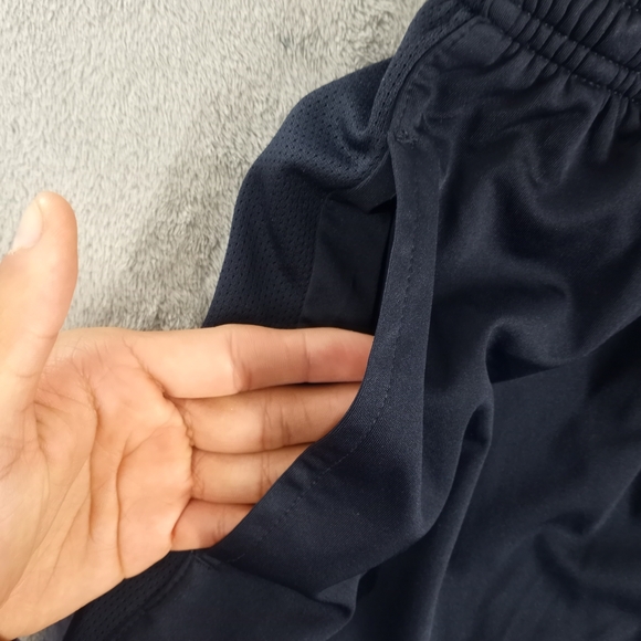 Nike Men’s Black Athletic Shorts with Swoosh - Picture 4 of 12